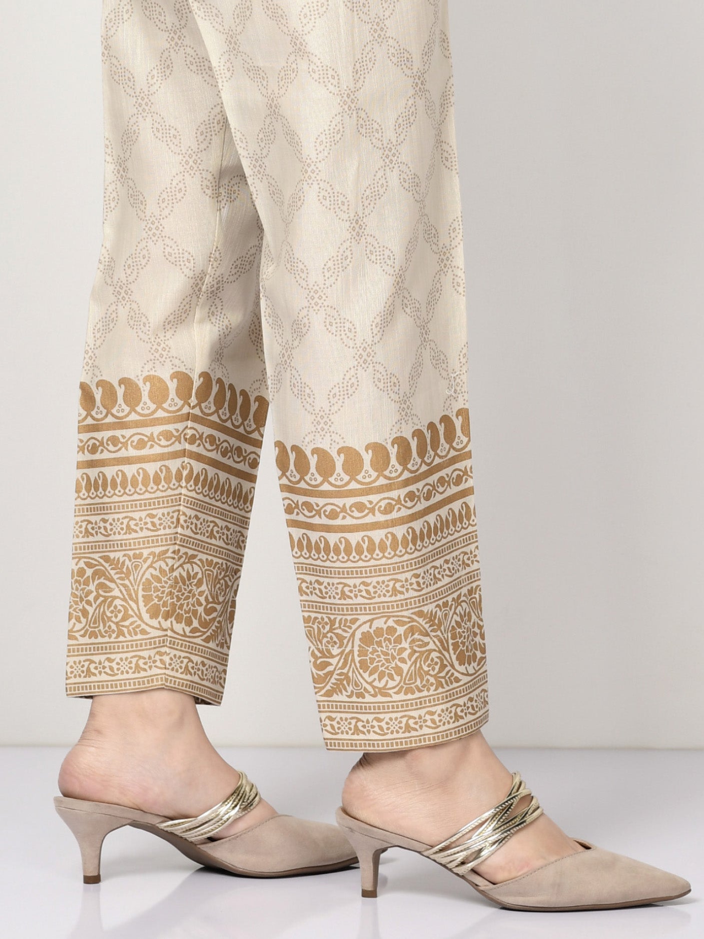 Limelight - Printed Khaddar Trouser