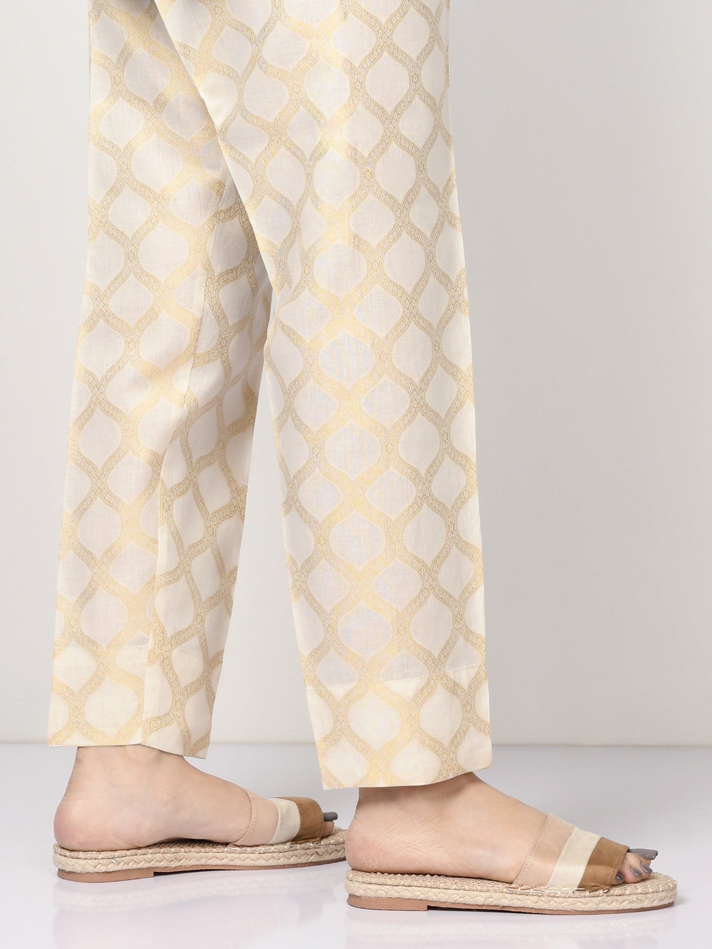 Limelight - Jacquard Straight Trouser