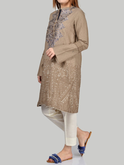 Limelight - Embroidered Khaddar Shirt