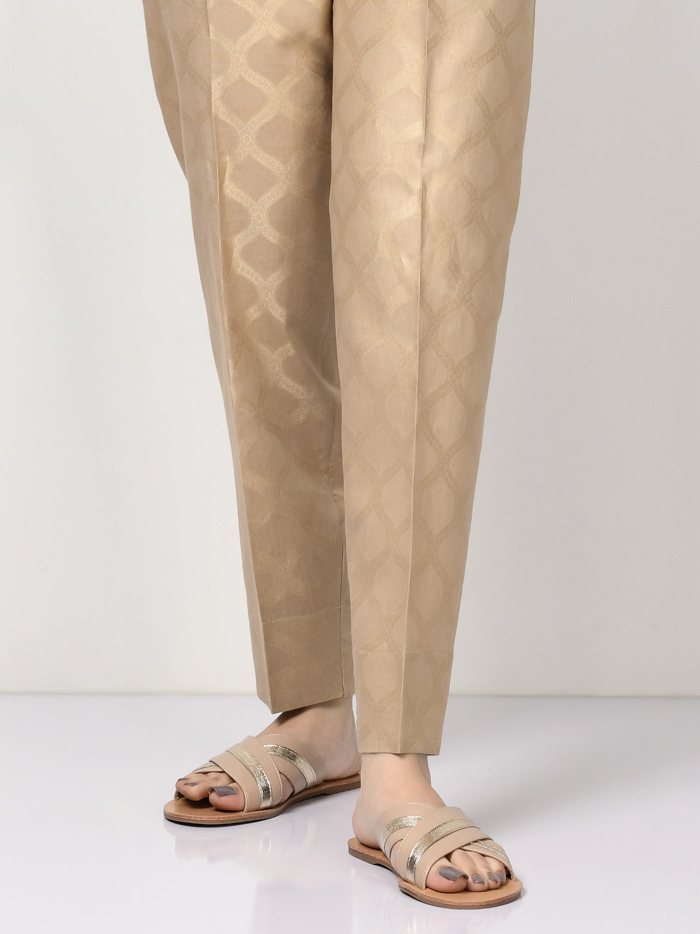 Limelight - Jacquard Straight Trouser