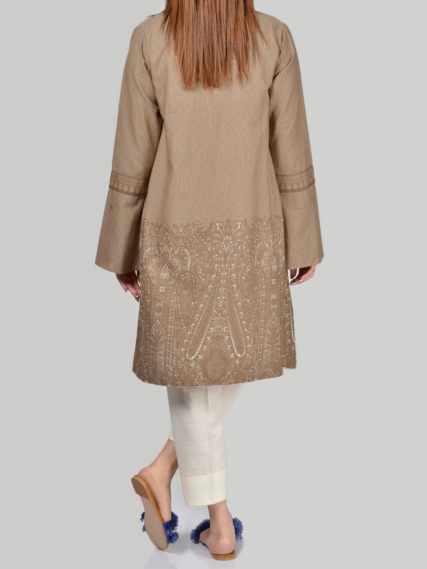 Limelight - Embroidered Khaddar Shirt