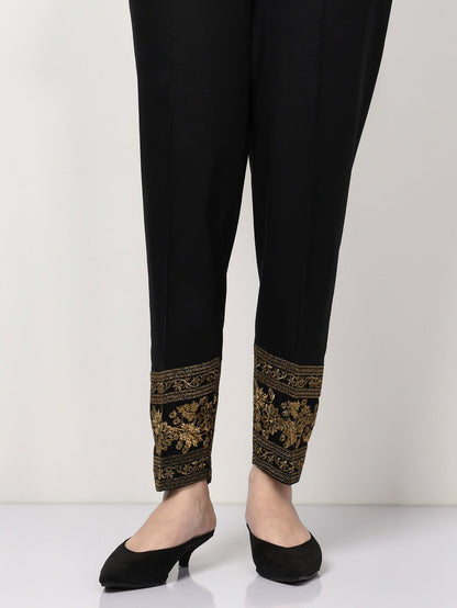 Limelight - Embroidered Winter Cotton Trouser