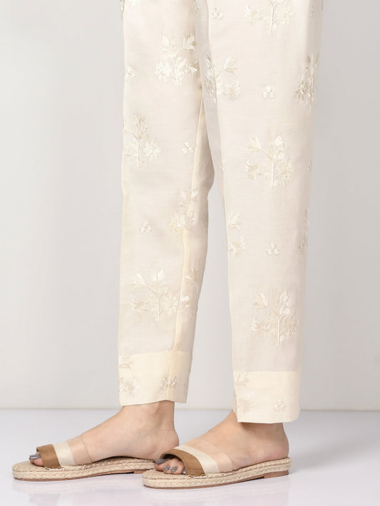 Limelight - Embroidered Winter Cotton Trouser