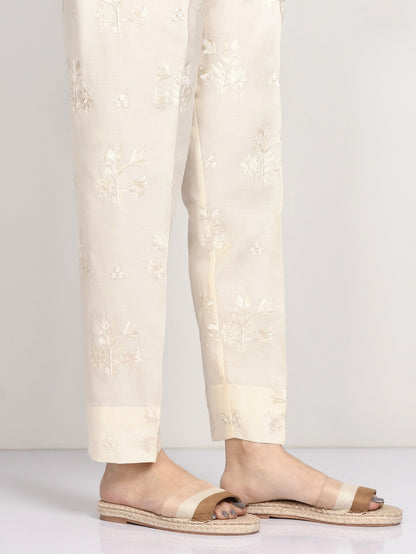 Limelight - Embroidered Winter Cotton Trouser