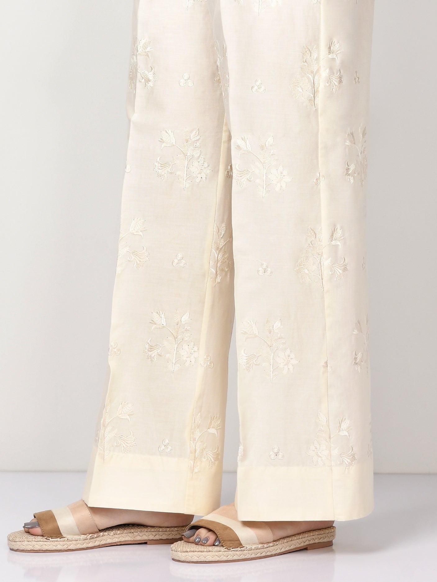 Limelight - Embroidered Winter Cotton Pants