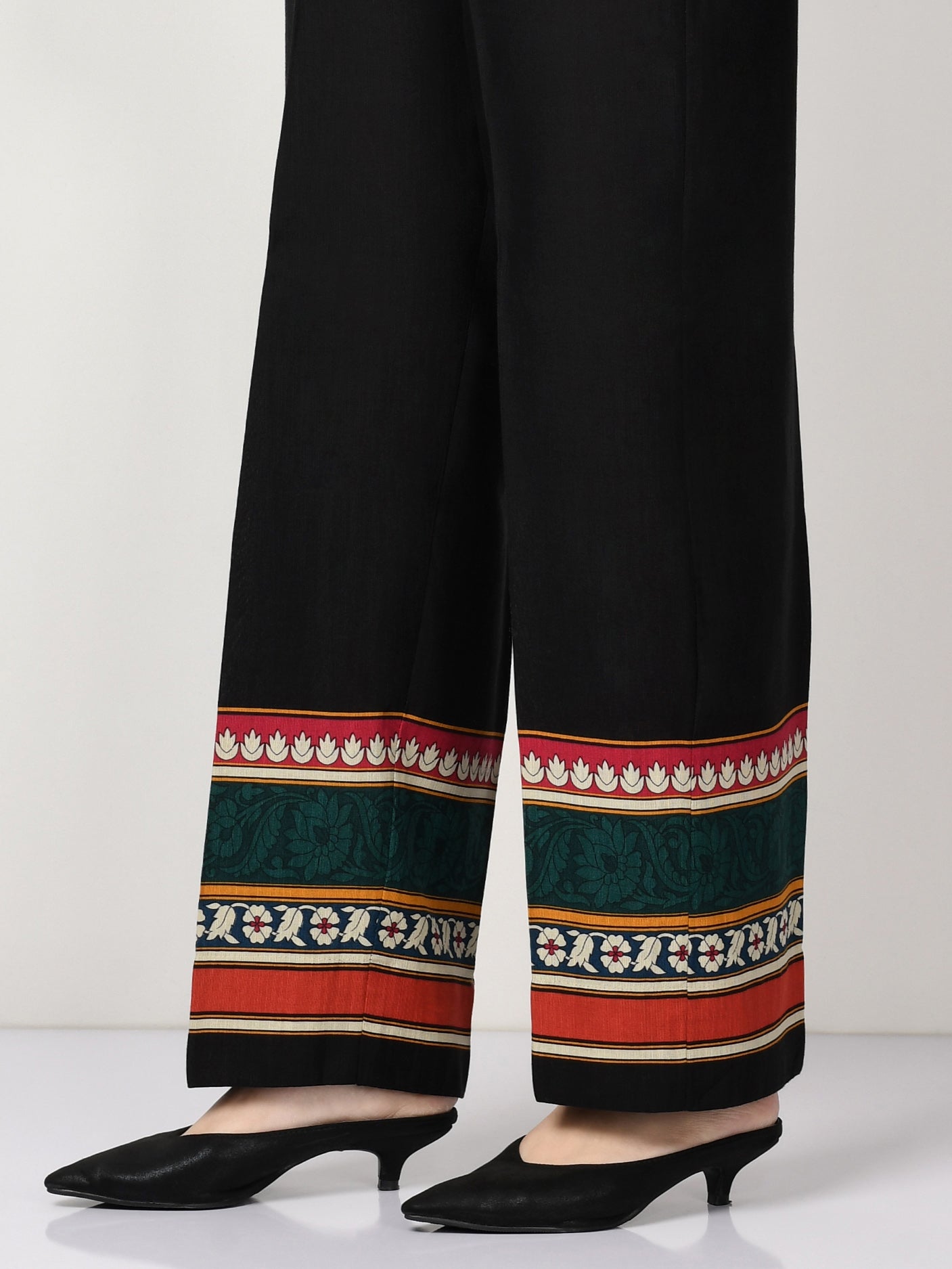 Limelight - Printed Khaddar Pants