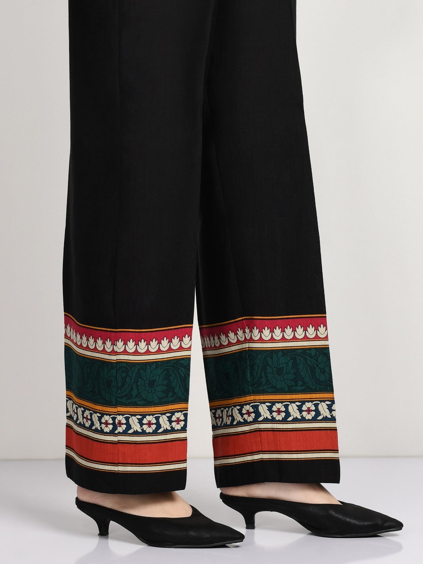 Limelight - Printed Khaddar Pants