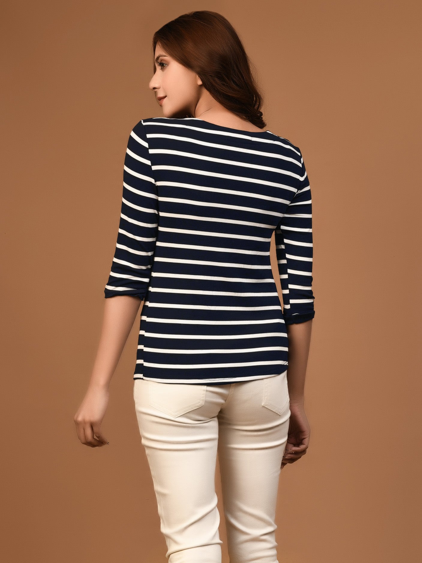 Limelight - Striped Basic Top