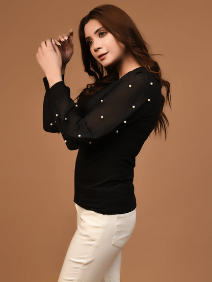 Limelight - Pearled Blouse