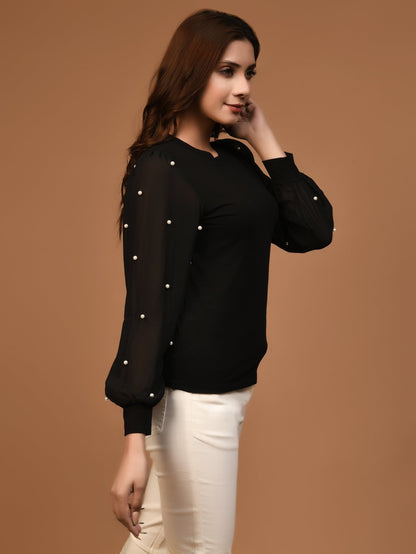 Limelight - Pearled Blouse