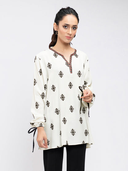 Limelight - Embroidered Top