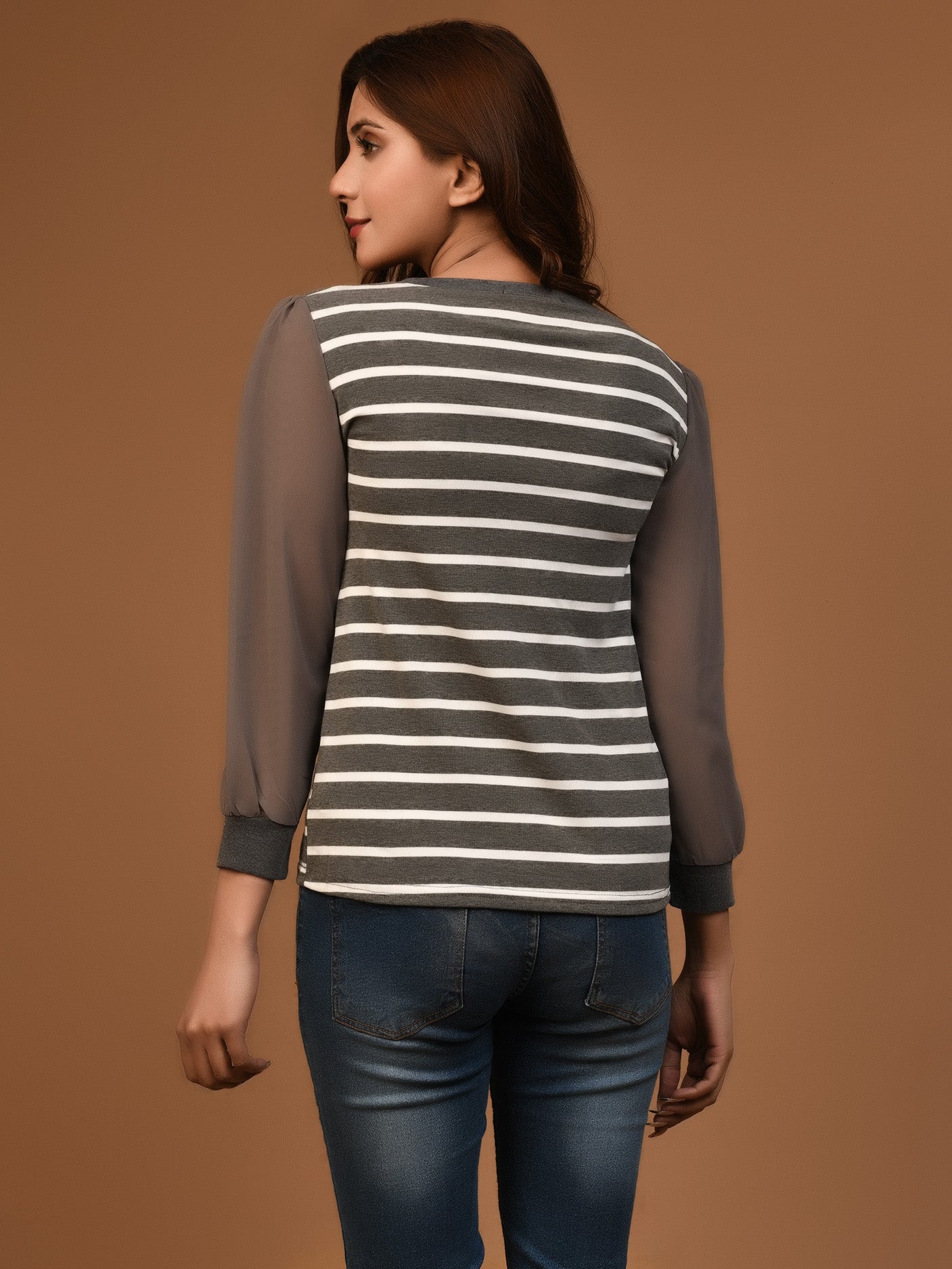 Limelight - Striped Basic Top