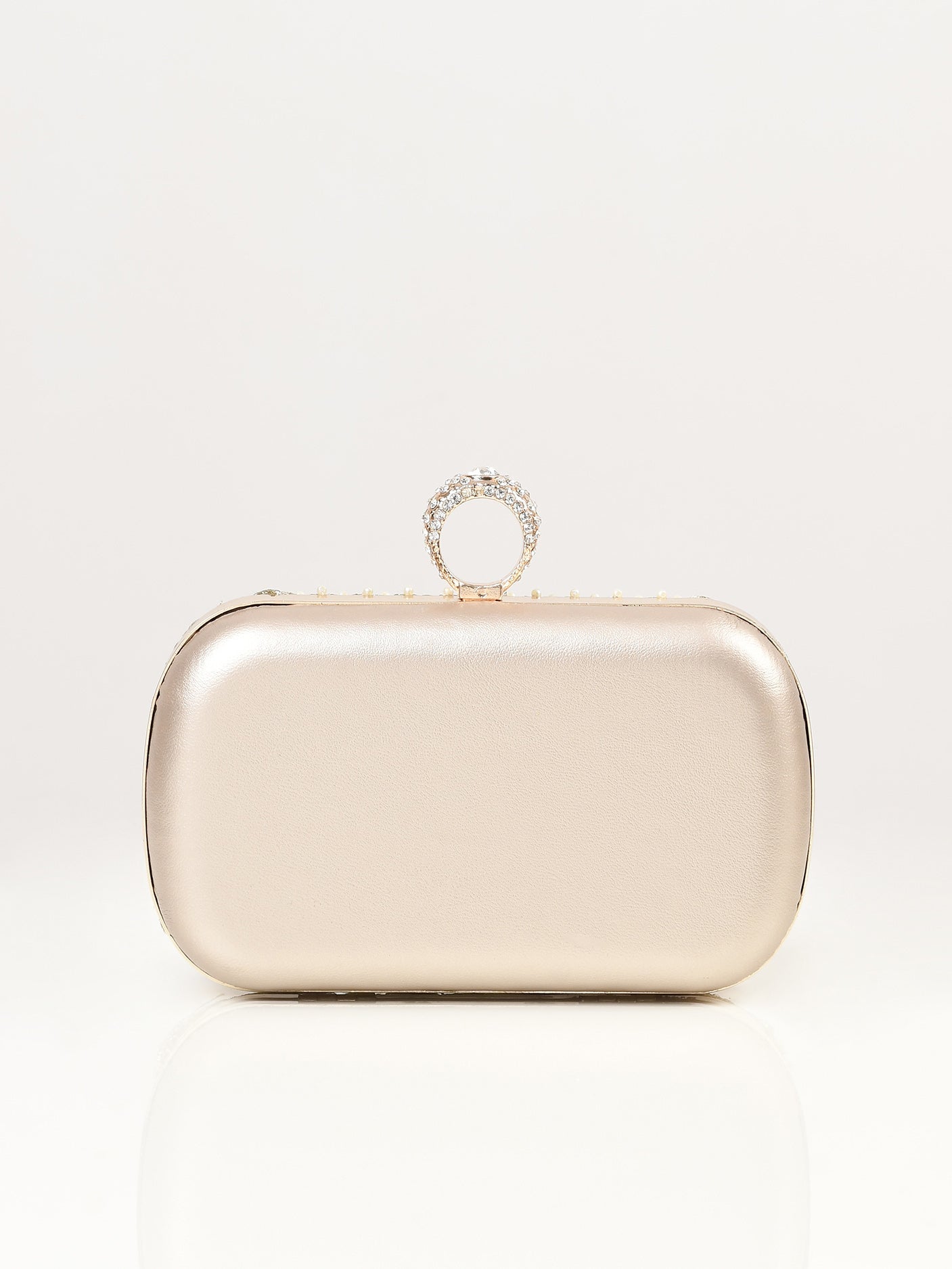 Limelight - Embellished Hard Clutch