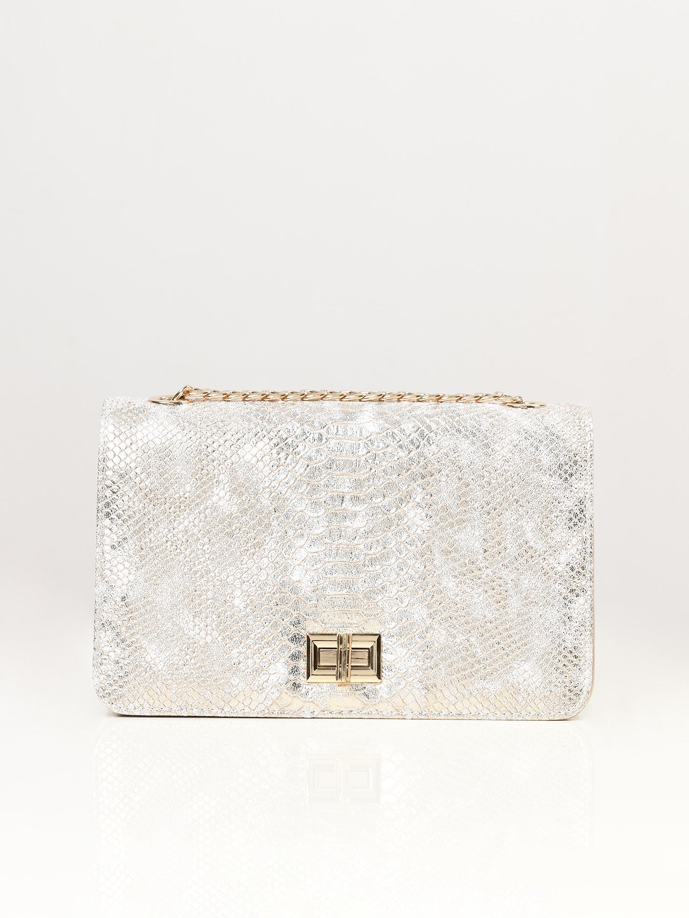 Limelight - Gold Textured Handbag