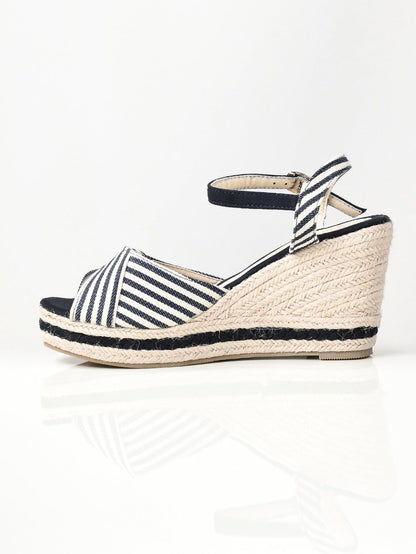 Limelight - Striped Wedges - Blue