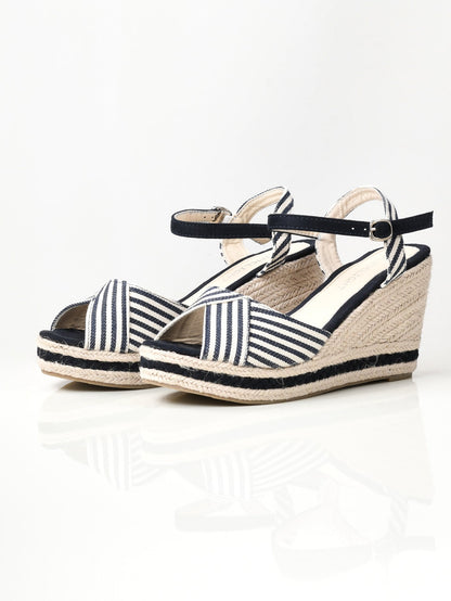 Limelight - Striped Wedges - Blue