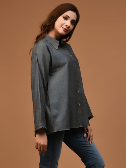 Limelight - Button Down Top