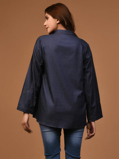 Limelight - Denim Button Down Shirt