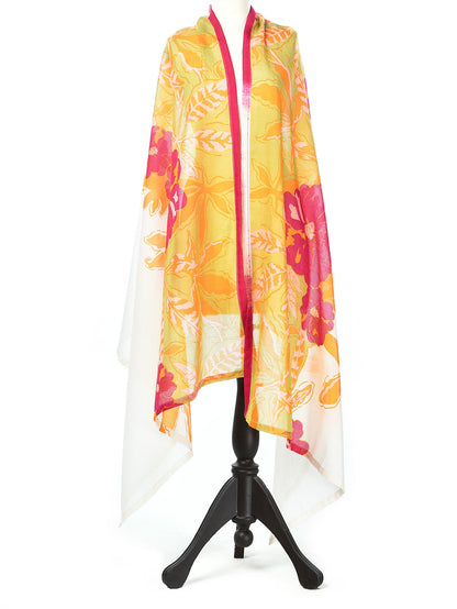 Limelight - Printed Rajjo Net Dupatta