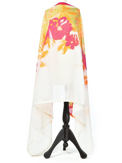 Limelight - Printed Rajjo Net Dupatta