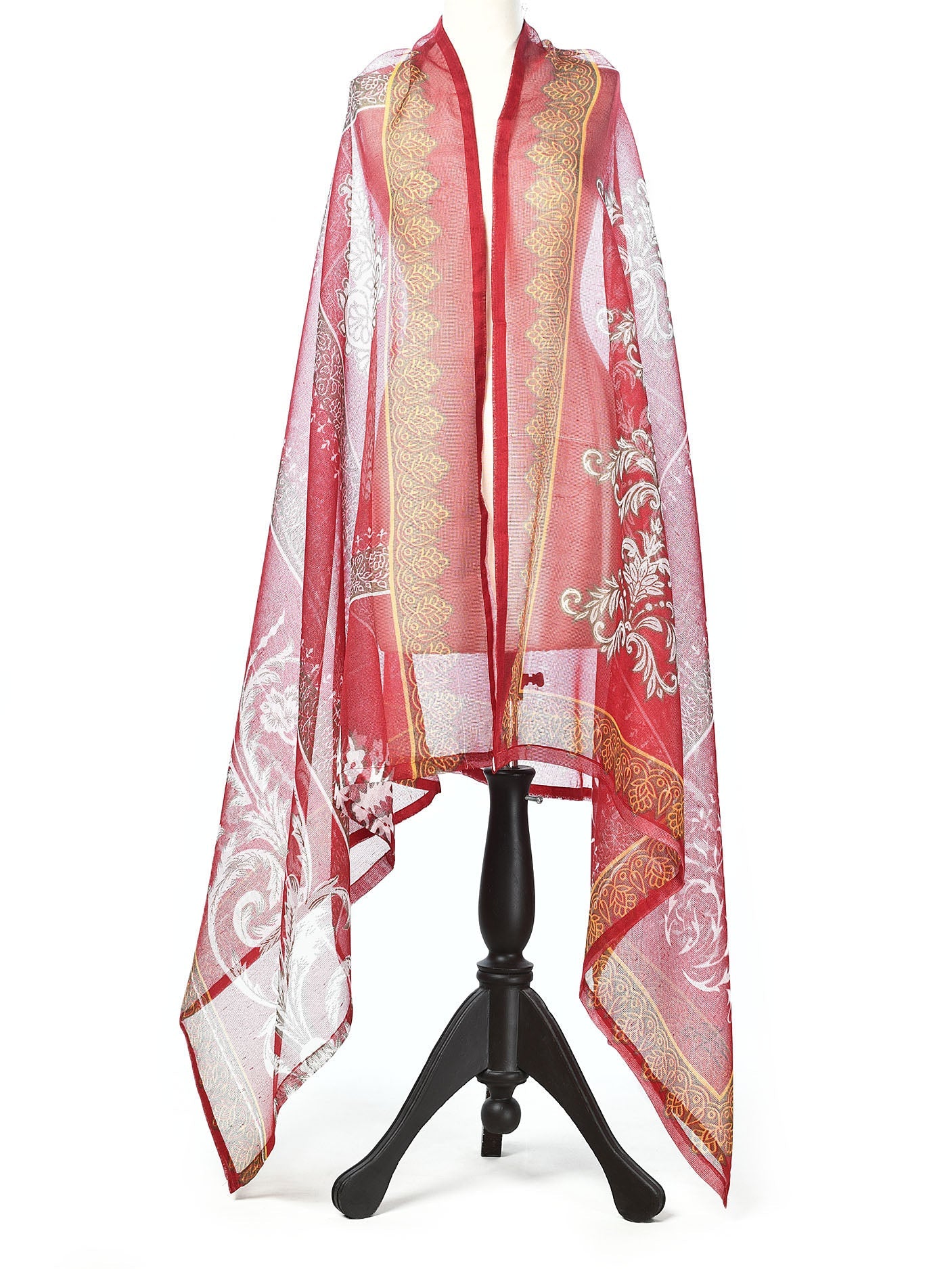 Limelight - Printed Rajjo Net Dupatta