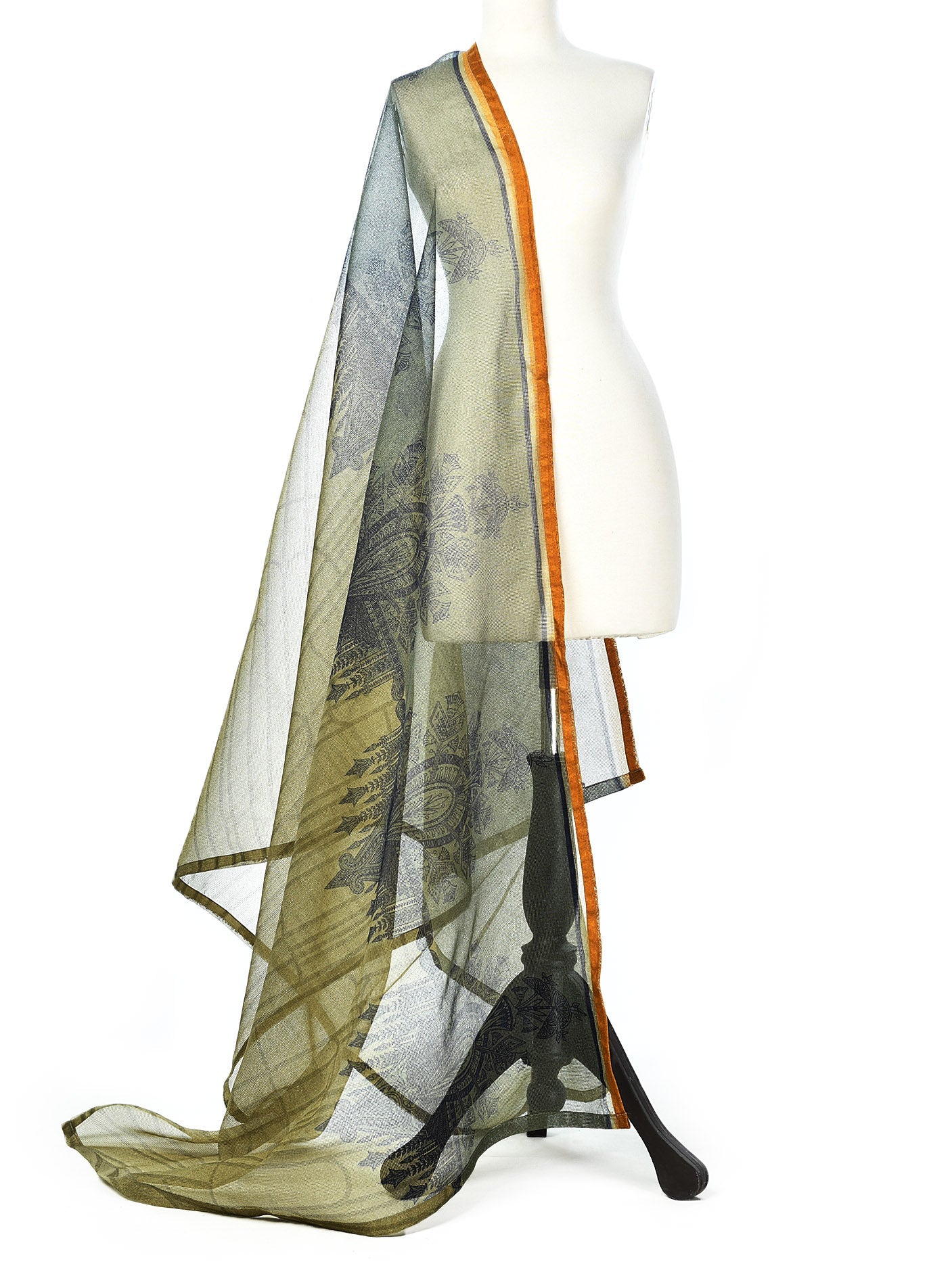 Limelight - Printed Rajjo Net Dupatta