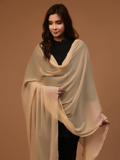 Limelight - Chiffon Dupatta - Skin