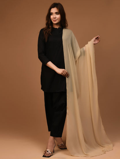 Limelight - Chiffon Dupatta - Skin