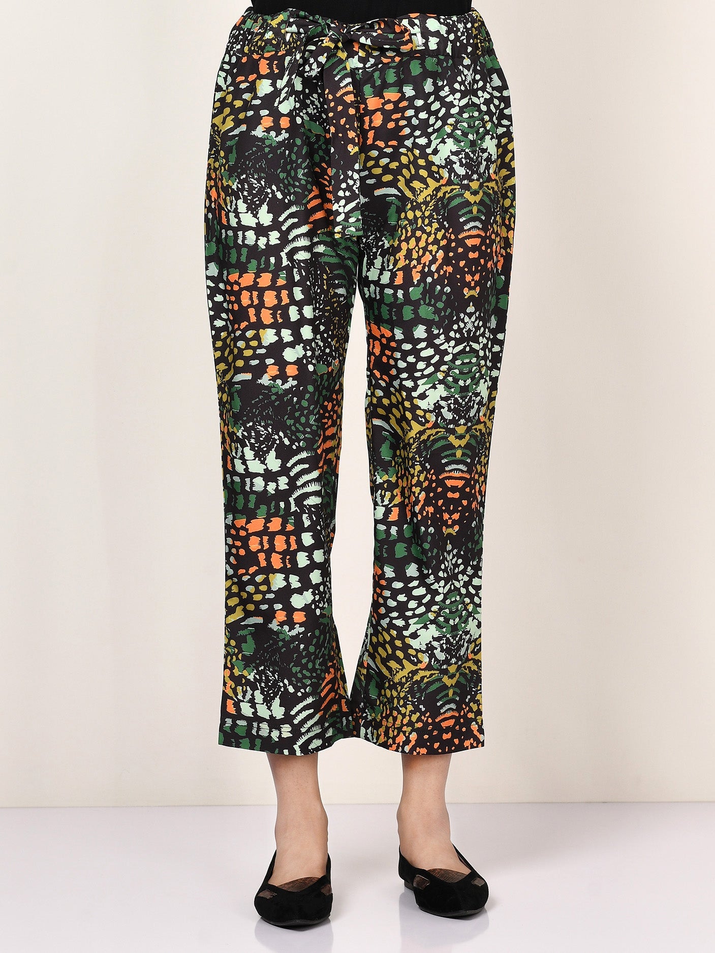 Limelight - Printed Tie Knot Pants