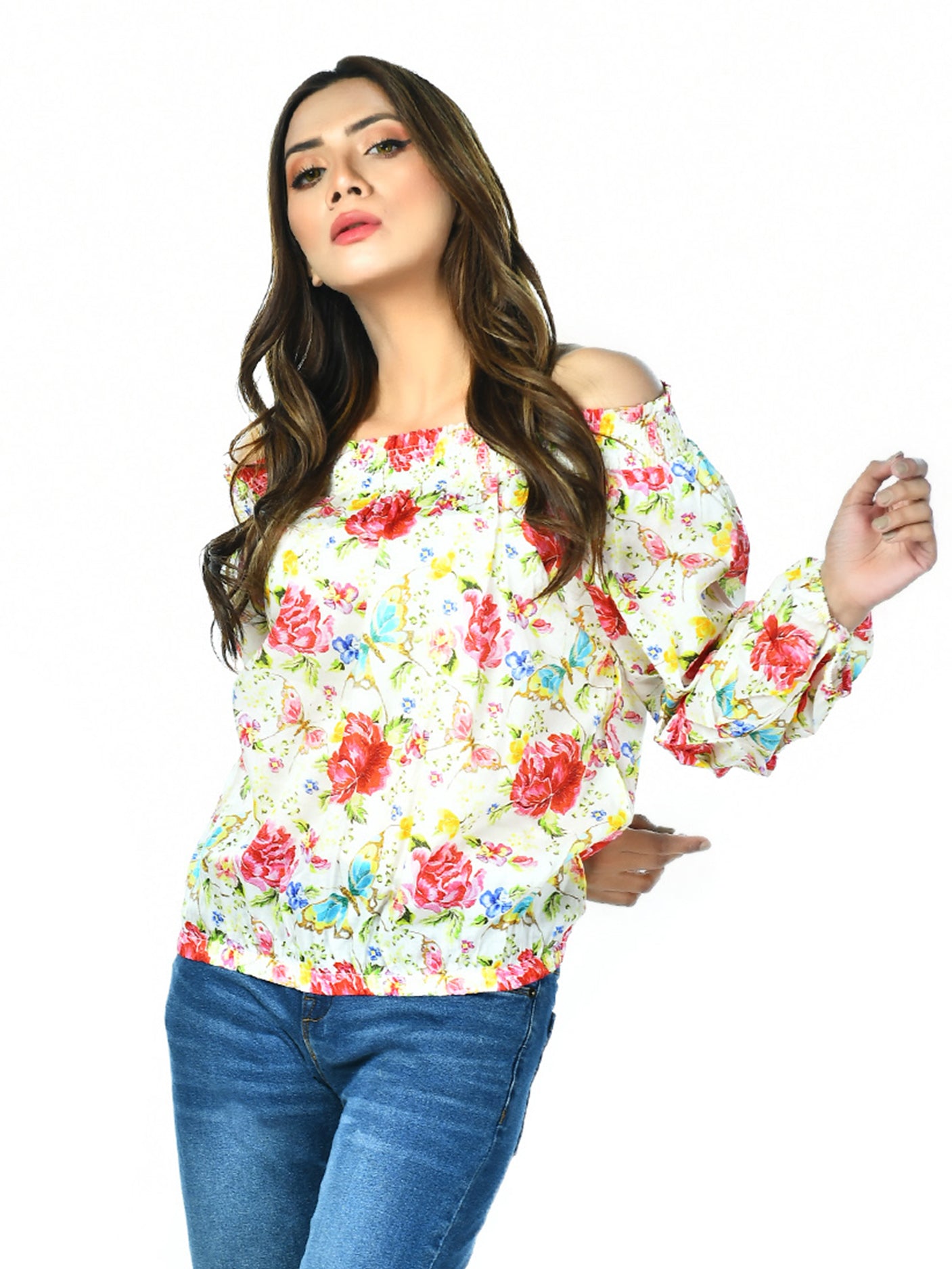 Limelight - Offshoulder Top