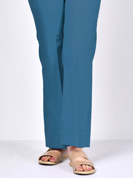 Cambric Bootcut Pants - Ferozi