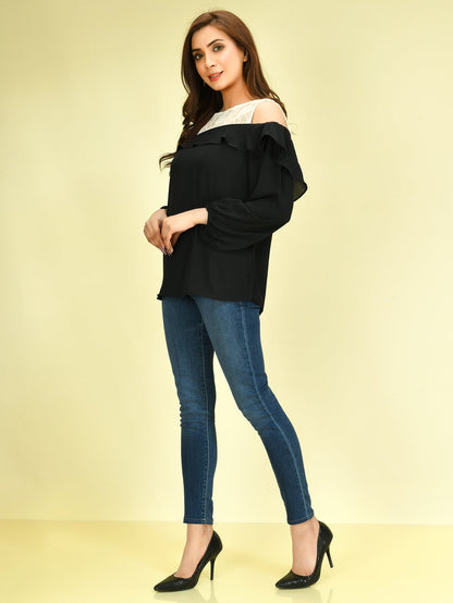 Limelight - Cold Shoulder Top