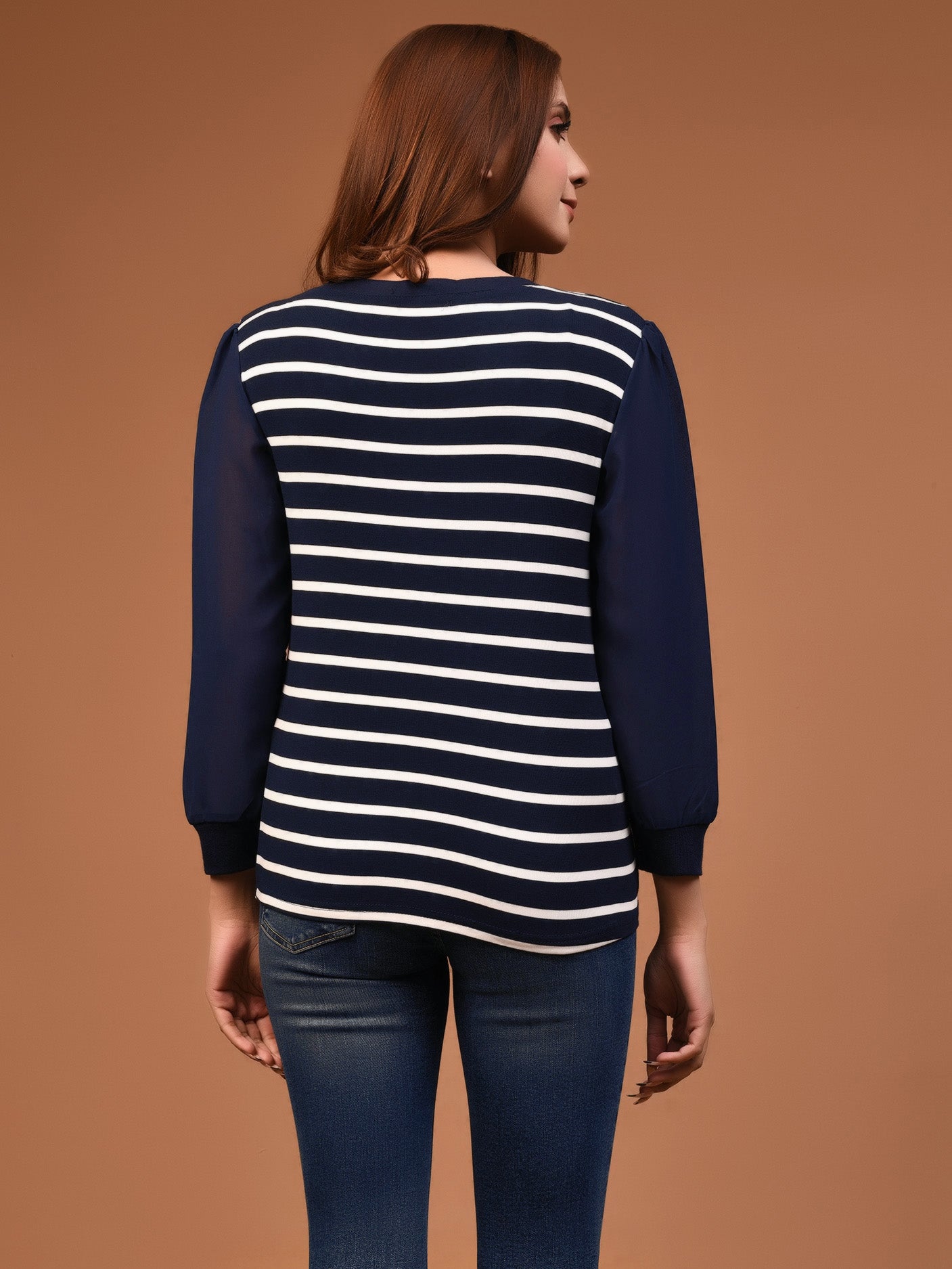 Limelight - Striped Basic Top