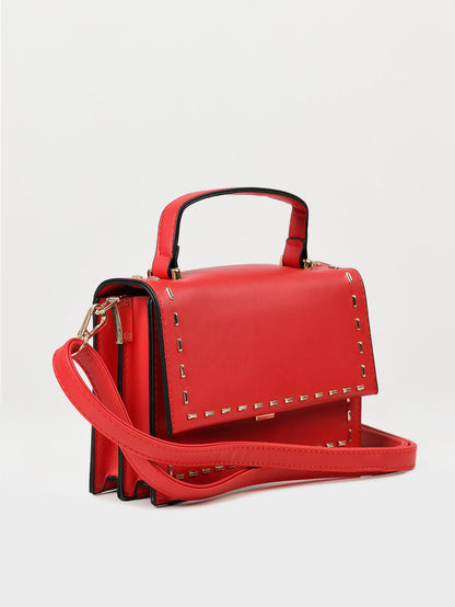 Limelight - Studded Rectangular Handbag