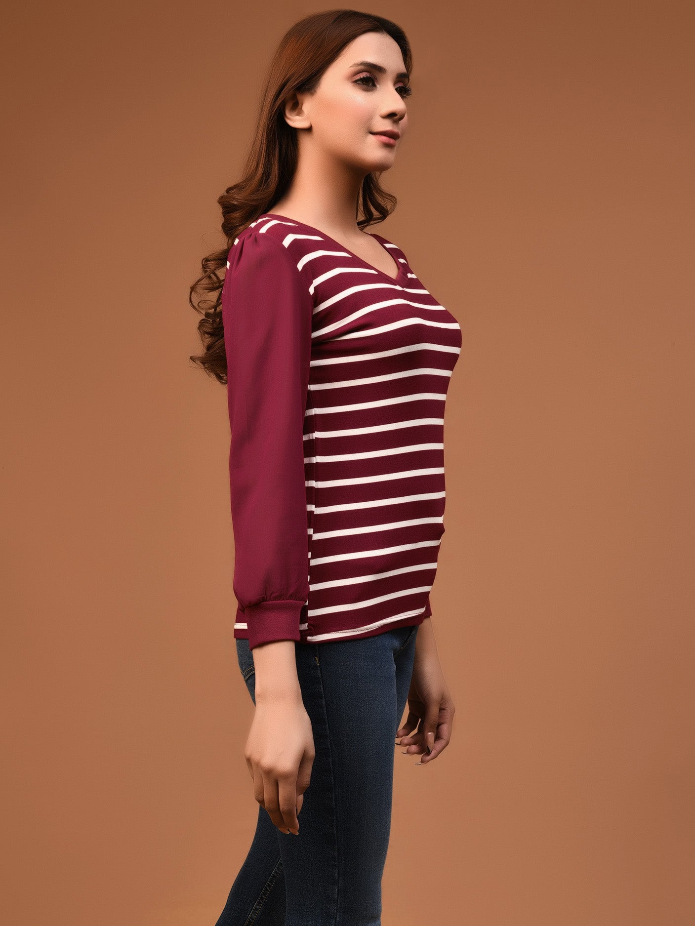 Limelight - Striped Basic Top