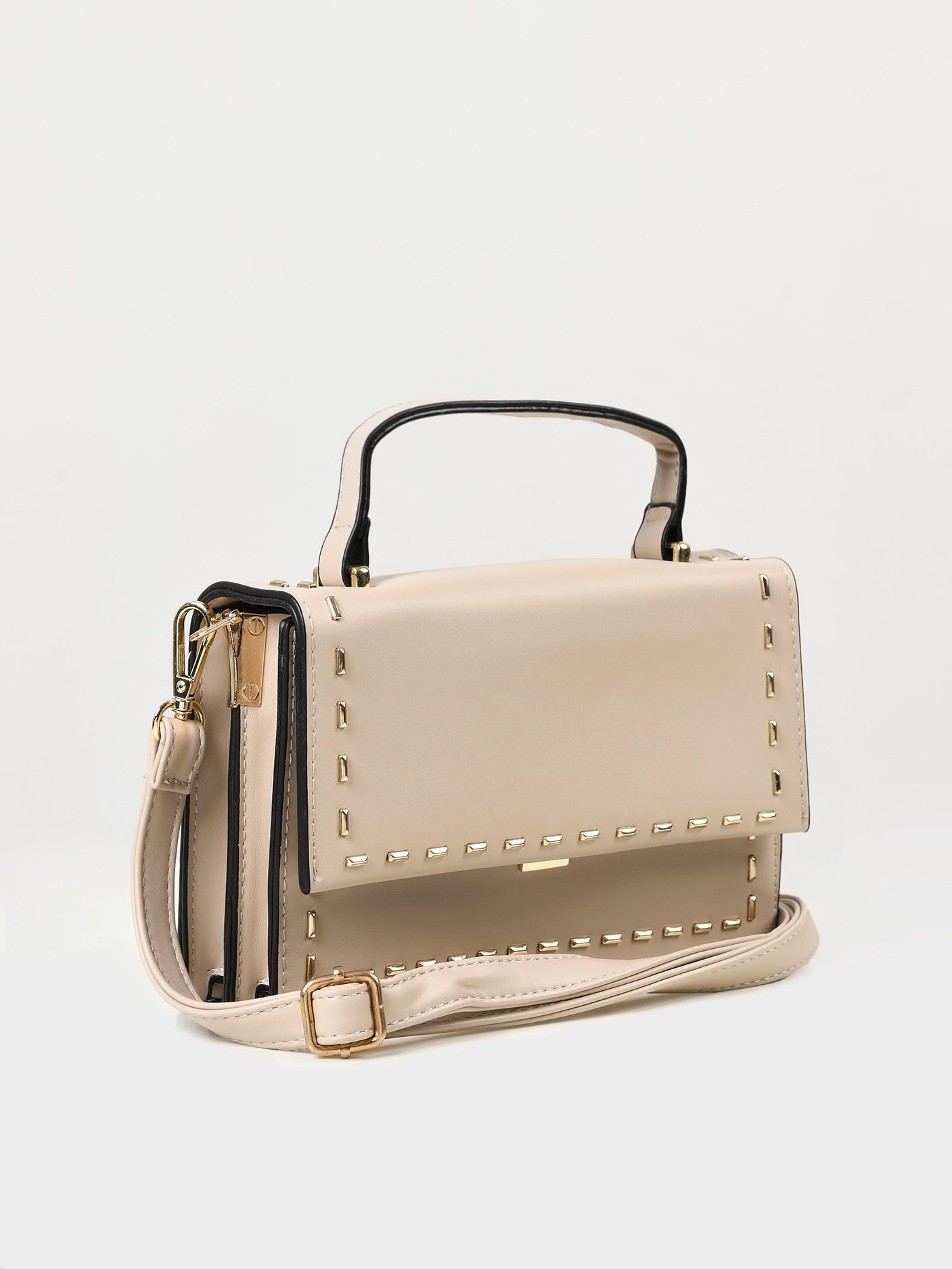 Limelight - Studded Rectangular Handbag