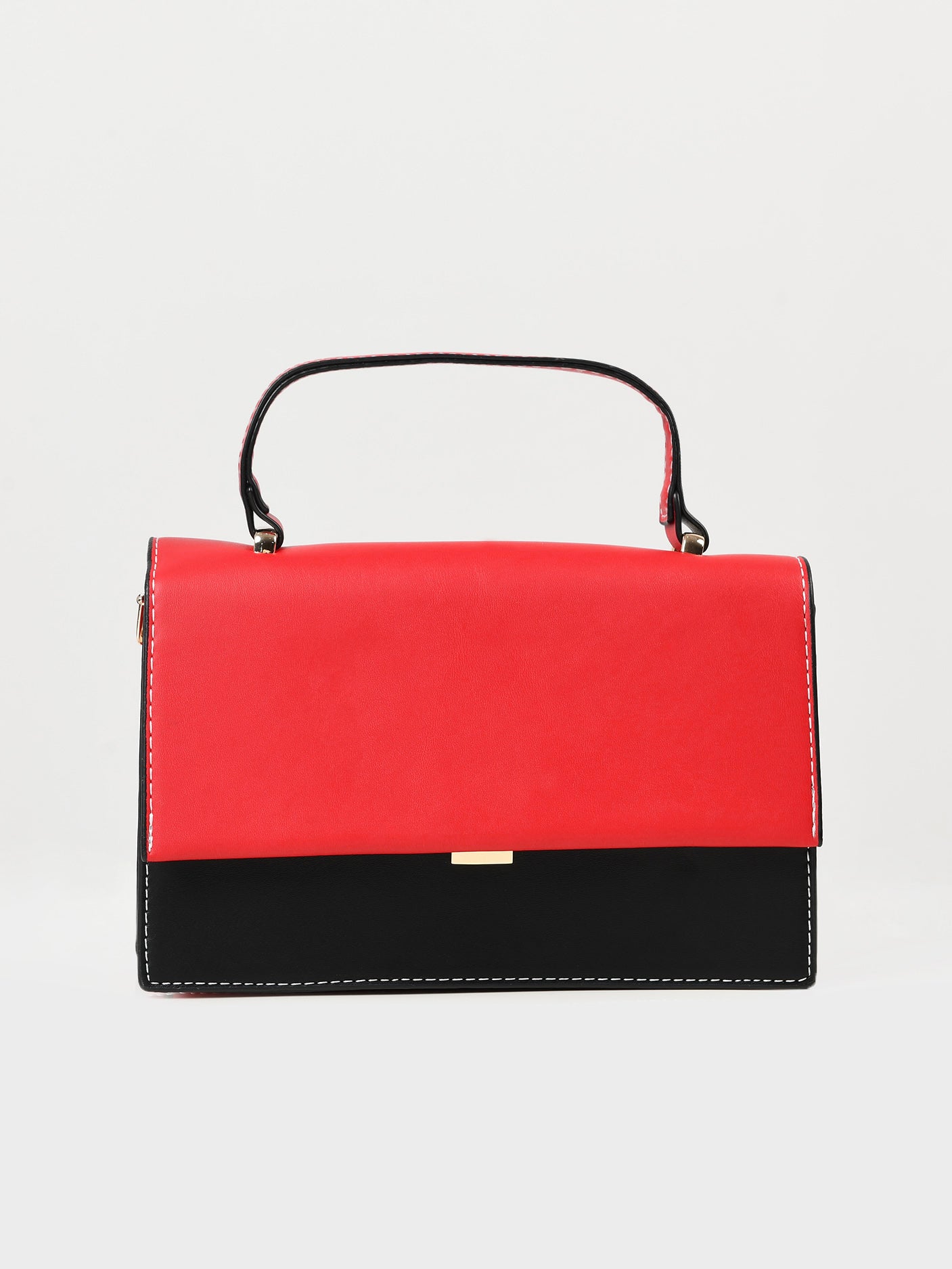 Limelight - Rectangular Two Toned Handbag