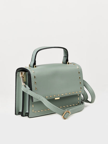 Limelight - Studded Rectangular Handbag