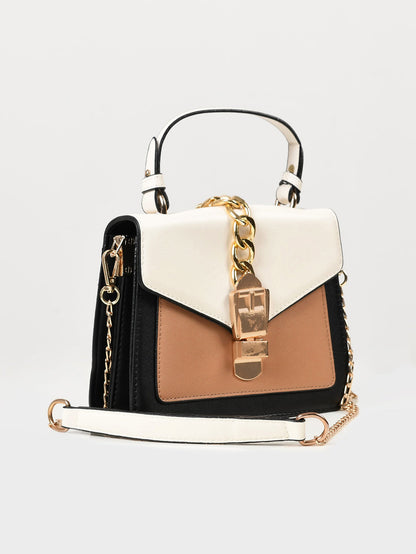 Limelight - Multi Toned Buckle Handbag