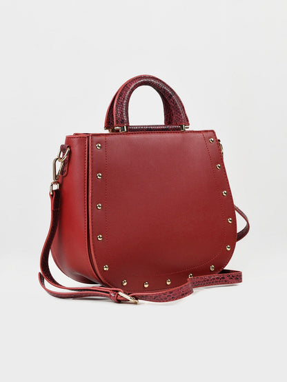 Limelight - Studded Round Bottom Handbag