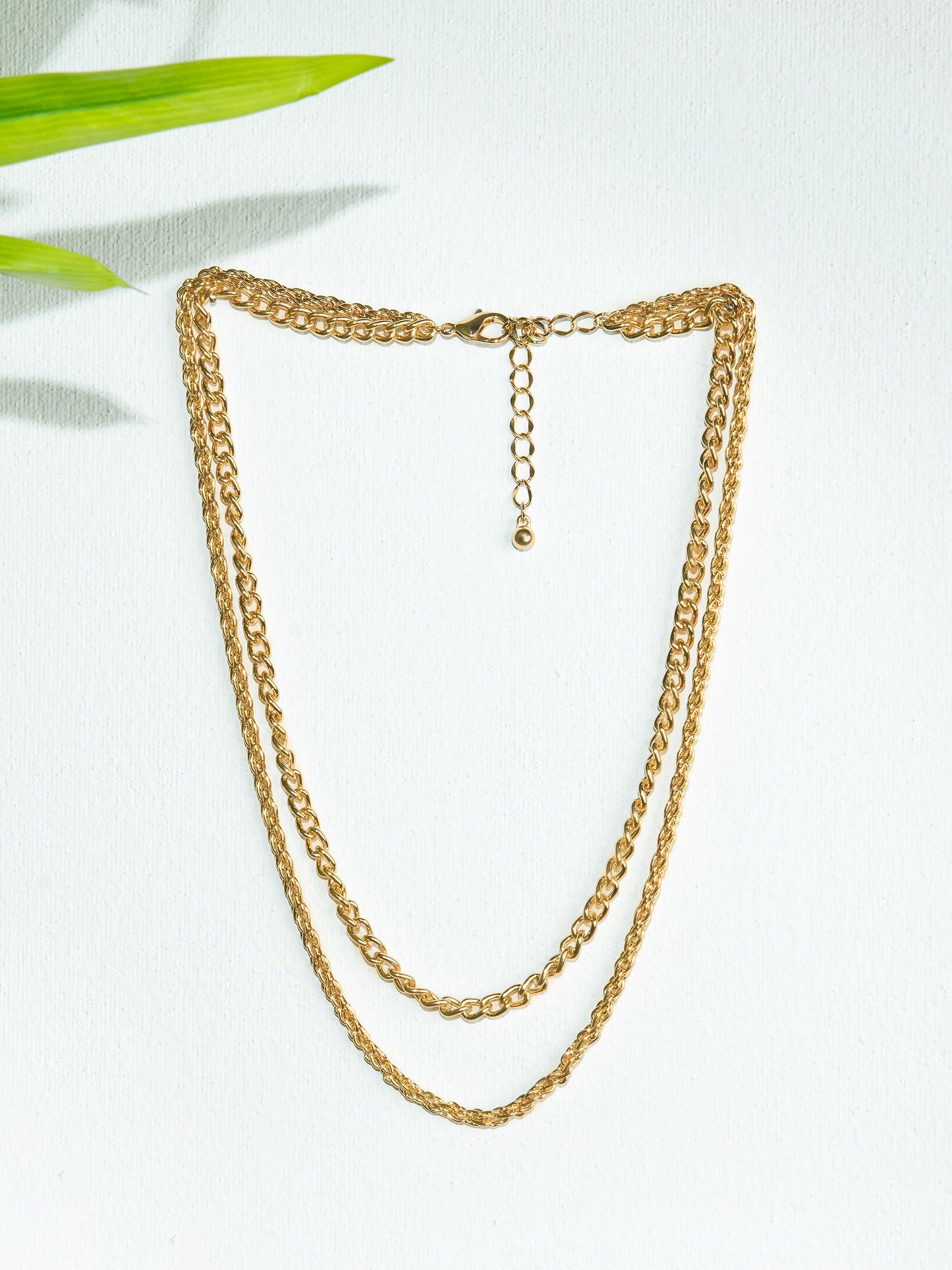 Limelight - Golden Layered Necklace