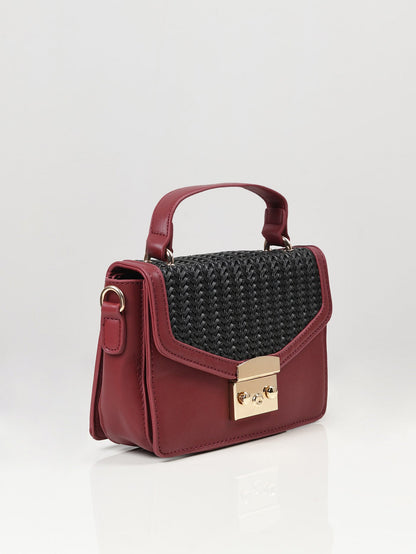 Limelight - Mini Weave Handbag