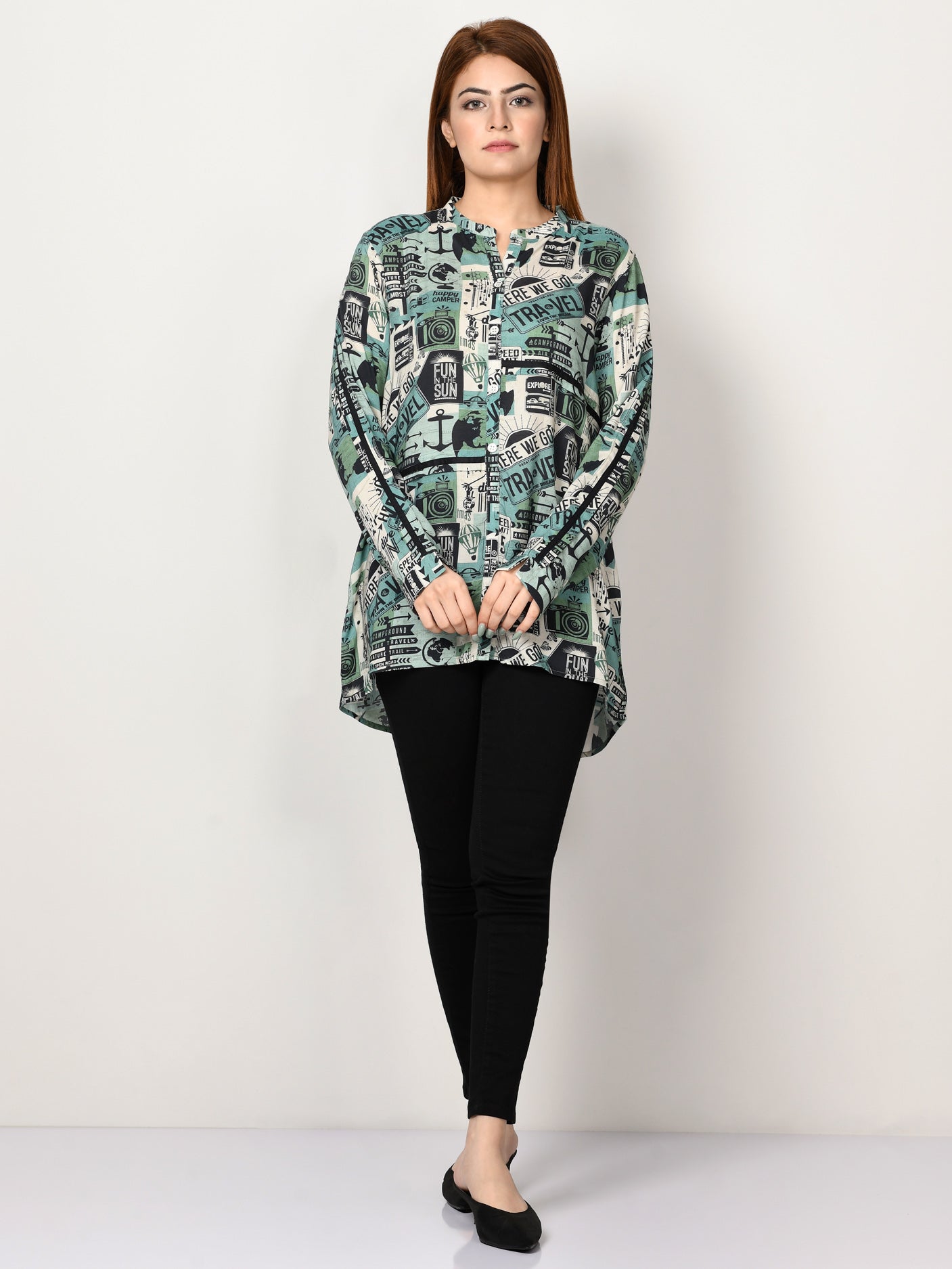 Limelight - Printed Top