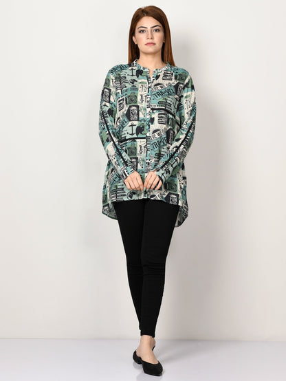 Limelight - Printed Top