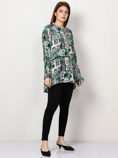 Limelight - Printed Top