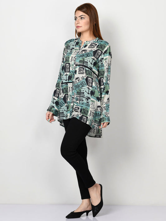 Limelight - Printed Top