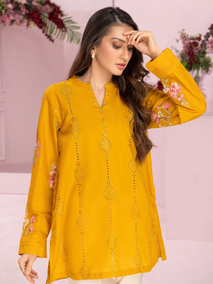 Limelight - Cambric Kurti-Embroidered (Pret)