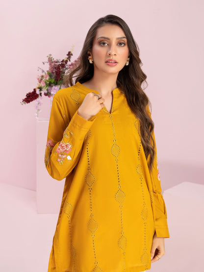 Limelight - Cambric Kurti-Embroidered (Pret)