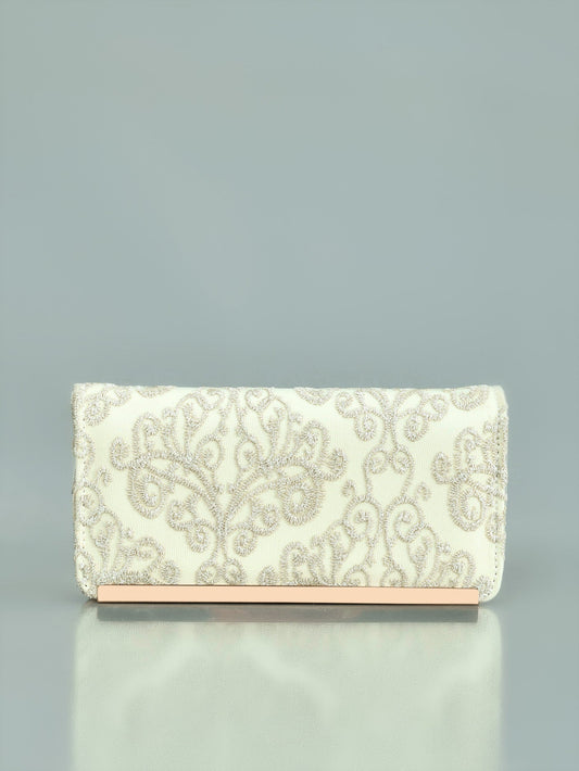 Limelight - Embroidered Zip Around Wallet