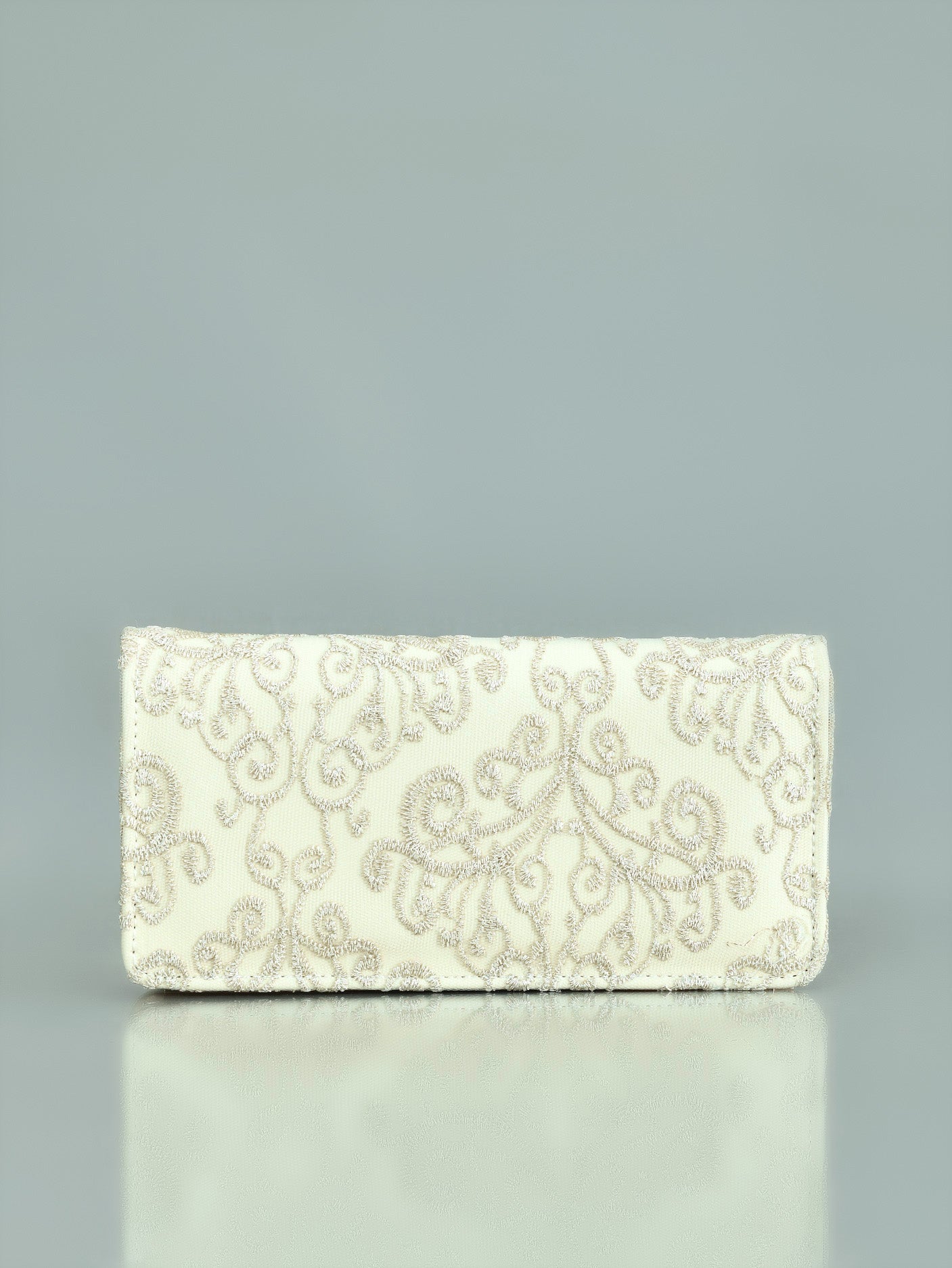 Limelight - Embroidered Zip Around Wallet